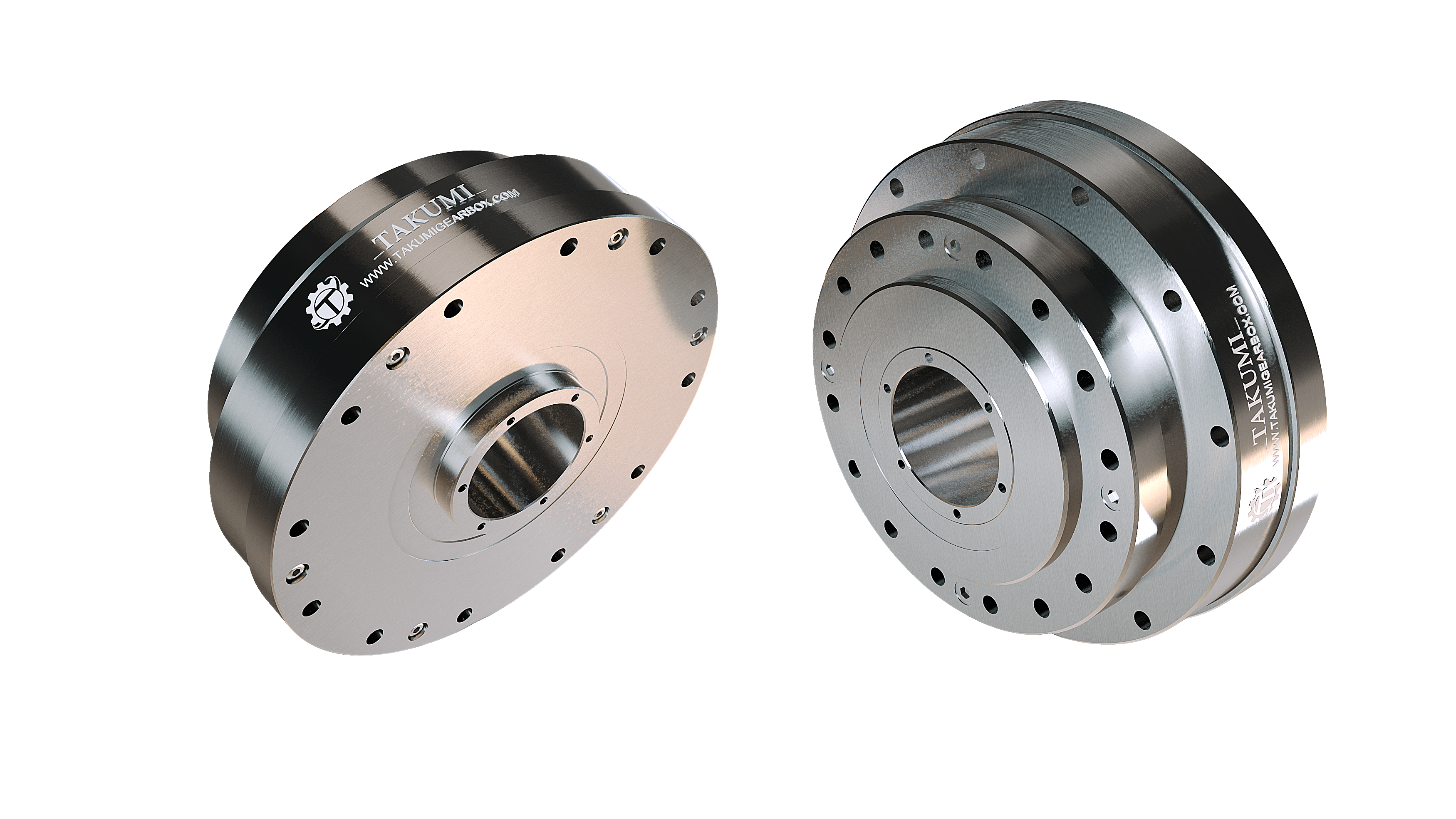 Harmonic Gearbox with Hollow Shaft End